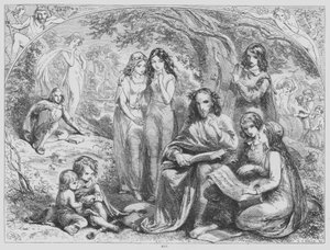 John Milton, LAllegro (kaiverrus)