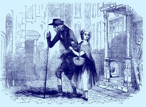 Charles Dickensin "The Old Curiosity Shop" tekijältä Hablot Knight Browne