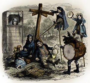 Charles Dickensin "The Old Curiosity Shop" tekijältä Hablot Knight Browne