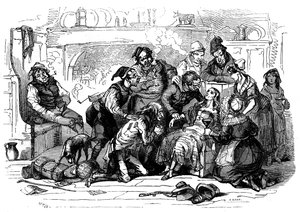 Charles Dickensin "The Old Curiosity Shop" tekijältä Hablot Knight Browne