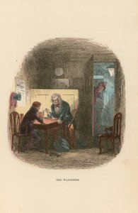 Kuvitus David Copperfieldille tekijältä Hablot Knight Browne