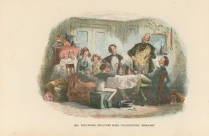 Kuvitus David Copperfieldille tekijältä Hablot Knight Browne
