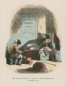 Kuvitus Martin Chuzzlewit -teokseen tekijältä Hablot Knight Browne