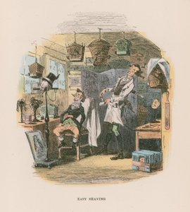 Kuvitus Martin Chuzzlewit -teokseen tekijältä Hablot Knight Browne