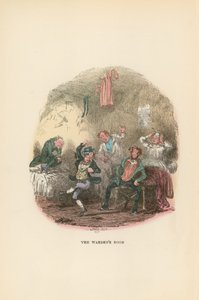 Kuvitus Pickwick Papersille tekijältä Hablot Knight Browne