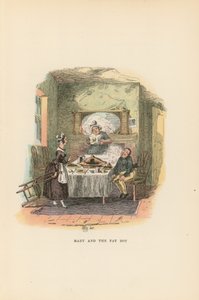 Kuvitus Pickwick Papersille tekijältä Hablot Knight Browne