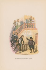 Kuvitus Pickwick Papersille tekijältä Hablot Knight Browne