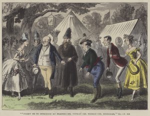 Kuvitus Pickwick Papersille tekijältä Hablot Knight Browne