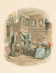 Charles Dickensin kohtaus Bleak Housesta, 1852-1853