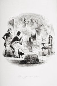 Määrätty aika, kuvitus Charles Dickensin (1812-70) 