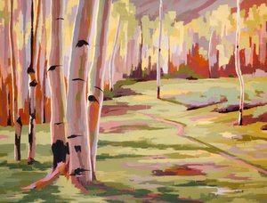 Varhainen valo, noin 2025 (öljy kankaalle)