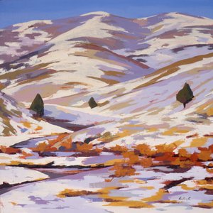 Maaliskuun melodia, noin 2025 (öljy kankaalle) tekijältä Hadley Rampton