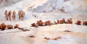 Pajut I, n.2011 (öljy kankaalle) tekijältä Hadley Rampton