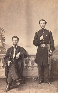 Alonzo H. Sterrett, edesmennyt adjutantti, 40. Yhdysvaltain jalkaväki, 27. heinäkuuta 1865. tekijältä Hall and Company