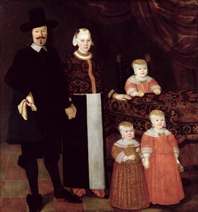 Hampurilaisen perheen muotokuva, n. 1640