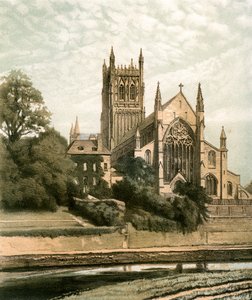 Worcesterin katedraali, Worcestershire, 1870