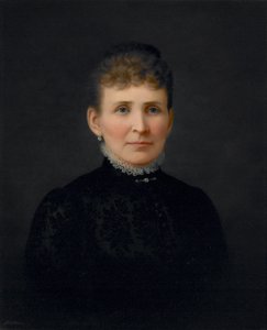 Naisen muotokuva, noin 1886 (öljy kankaalle)