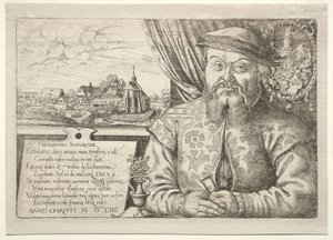 Hieronymus Schurstab, Nürnbergin pormestari tekijältä Hanns Lautensack