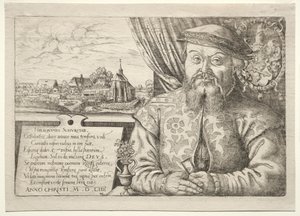 Hieronymus Schurstab, Nürnbergin pormestari, 1554.