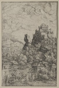 Maisema ja linna, 1553.