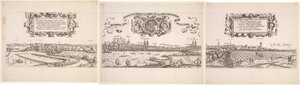 Panoraamanäkymä Nürnbergiin, 1552.