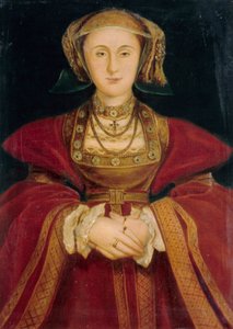 Anne of Cleves, noin 1780 (öljy kankaalle). tekijältä Hans (after) Holbein the Younger