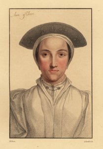 Anne of Cleves tai Amalia of Cleves., 1812 (kaiverrus)