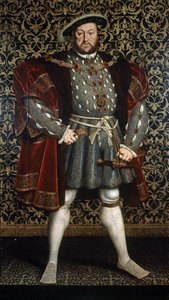 Kuningas Henrik VIII:n muotokuva vuoden 1557 jälkeen (öljy puulevylle)