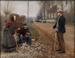 A Country Road A Highway, 1893.