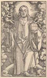 Kristus Kristuksesta ja apostoleista, 1519. tekijältä Hans Baldung