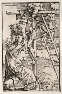 Laskeutuminen ristiltä tekijältä Hans Baldung