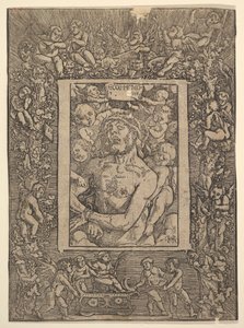 Ecce Homo koristereunuksella, jossa näkyy Bacchuksen voitto, 1511. tekijältä Hans Baldung
