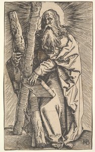 Pyhä Andreas, 1400-1500-luku. tekijältä Hans Baldung