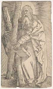 Pyhä Andreas Kristuksesta ja apostoleista, 1519. tekijältä Hans Baldung