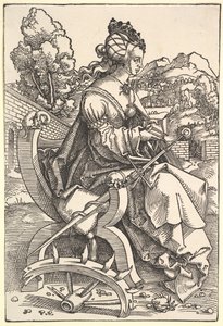 St. Catherine, n. 1505. tekijältä Hans Baldung