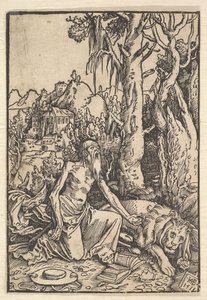 St. Jerome in the Desert, 1511. tekijältä Hans Baldung