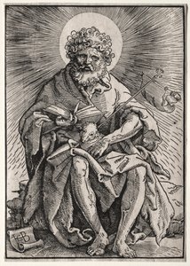 Pyhä Johannes Kastaja tekijältä Hans Baldung