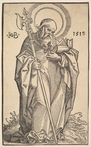 Pyhä Matteus Kristuksesta ja apostoleista, 1519. tekijältä Hans Baldung