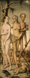 Ajat ja kuolema tekijältä Hans Baldung