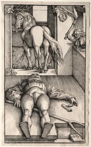 Lumottu sulhanen, 1544-45. tekijältä Hans Baldung