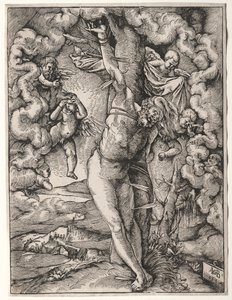Suuri Pyhä Sebastian, 1514. tekijältä Hans Baldung