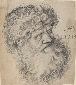 Pyhän Johannes Kastajan pää tekijältä Hans Baldung Grien