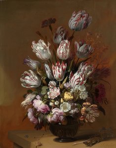 Asetelma kukkien kanssa. 1639