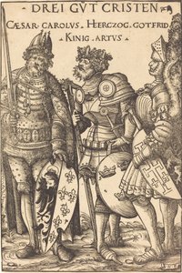 Charlemagne, Arthur ja Godfrey