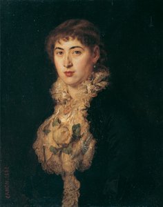 Maria Freifrau von Zehmen, syntynyt Fröhlich von Feldau tekijältä Hans Canon