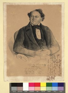 Tomaselli Ignaz, näyttelijä ja laulaja  (1812–1862)
M.facs. Allekirjoitus ja 4-rivinen runo ”Weltbühne”

Oikealla sivulla nelirivinen runo, jonka Ignatz Tomaselli on omistanut () Linzille 28. maaliskuuta 1849

Ignatz Tomaselli/Weltbühne:/Der Vorhand geht a