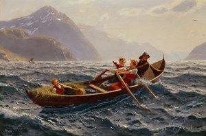 Venesoutumatka Sognefjordenissa