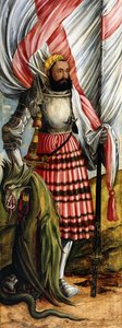 Pyhä Yrjö, 1517 tekijältä Hans Duerer