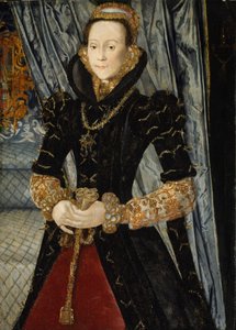 Wentworth-perheen naisen muotokuva Luultavasti Jane Cheyne, 1563.