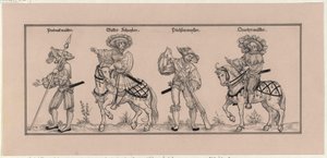 Puolustusasianajaja Wienissä vuonna 1529 - perustuu Nikolaus Meldemannin puupiirrokseen. tekijältä Hans Guldenmundt